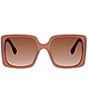 FENDI Women's Fendi Frame 55mm Square Sunglasses - Image 2