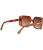 FENDI Women's Fendi Frame 55mm Square Sunglasses - Image 5