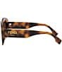 Color:Shiny Classic Havana - Image 3 - Women's FENDI Roma 51mm Havana Round Sunglasses