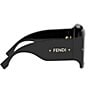 FENDI Women's Fendi Screen 55mm Square Sunglasses - Image 4