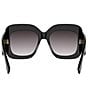 FENDI Women's Fendi Screen 55mm Square Sunglasses - Image 6