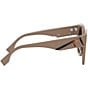 FENDI Women's First 63mm Square Sunglasses, Color:Shiny Taupe/Havana F - Image 6