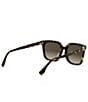 FENDI Women's Forever FENDI 56mm Square Sunglasses - Image 4