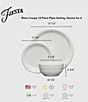 Fiesta Bistro Coupe 12-Piece Dinnerware Set, Service for 4 - Image 3