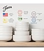 Fiesta Bistro Coupe 12-Piece Dinnerware Set, Service for 4, Color:White - Image 5