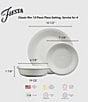 Fiesta 12-Piece Classic Dinnerware Set - Image 4