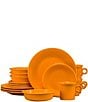 Color:Butterscotch - Image 1 - 16-Piece Dinnerware Set