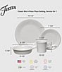 Fiesta 4-Piece Place Setting, Color:Linen - Image 2