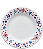 Color:Open White - Image 1 - Americana Stars 9#double; Luncheon Plate