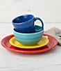 Fiesta Bistro Coupe 12-Piece Mixed Vibrant Dinnerware Set, Service for 4, Color:Mixed Vibrant - Image 3