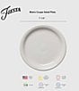 Fiesta Bistro Coupe Salad Plates, Set of 4, Color:White - Image 2