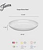 Fiesta Coupe 10 3/8 Inch Dinner Plate 40-oz, Color:Jade - Image 2