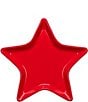 Color:Scarlet - Image 1 - Ceramic Star Plate