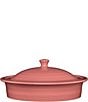 Fiesta Small 10 Inch Round Covered Casserole 1.4 Quart, Color:Peony - Image 1