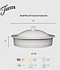 Fiesta Small 10 Inch Round Covered Casserole 1.4 Quart - Image 5