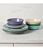 Fiesta Classic 12-Piece Mixed Colors Dinnerware Set, Service for 4 - Image 2