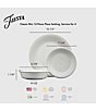 Fiesta Classic 12-Piece Mixed Colors Dinnerware Set, Service for 4, Color:Peppermint Frost - Image 3