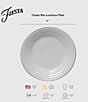 Fiesta Classic Rim Luncheon Plates, Set of 4, Color:White - Image 3