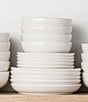 Fiesta Coupe Salad Bowls, Set of 4, Color:White - Image 3