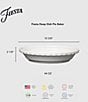Fiesta Deep Dish Pie Baker, Color:Linen - Image 2