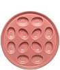 Fiesta Round Egg Serving Platter 11.25#double; Dia., Color:Peony - Image 1