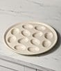 Fiesta Round Egg Serving Platter 11.25#double; Dia., Color:Linen - Image 3