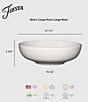 Fiesta Extra Large Bistro Bowl, 3 Qt., Color:Sky - Image 4