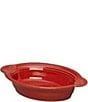 Color:Scarlet - Image 1 - Individual Oval Casserole Dish