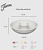 Fiesta 2-Piece Chip-N-Dip Set, Color:Sky - Image 2