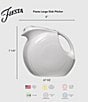 Fiesta Large Disk Pitcher, Peony - Image 3