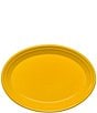 Color:Daffodil - Image 1 - Small Ceramic Oval Platter