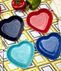Color:Lapis - Image 3 - Medium Ceramic Heart Bowl Baking Dish