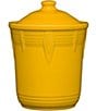 Fiesta Medium Chevron Canister, 2-Quart, Color:Daffodil - Image 1