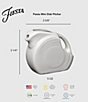 Fiesta Mini Disk Pitcher, Color:Jade - Image 2