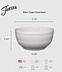 Fiesta Mixed Vibrant Bistro Coupe Cereal Bowls, Set of 4, Color:Mixed Vibrant - Image 2