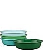 Fiesta Mixed Collection Classic Rim Cereal Bowls, Color:Mixed Aegean - Image 1
