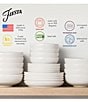 Fiesta Nutcracker Holiday Bistro Coup Appetizer Plate, Color:White - Image 4