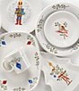 Fiesta Nutcracker Tree Shaped Plate, Color:White - Image 2