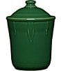 Fiesta Small Chevron Canister, 1-Quart, Color:Jade - Image 1