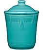 Fiesta Small Chevron Canister, 1-Quart, Color:Turquoise - Image 1
