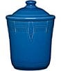 Fiesta Small Chevron Canister, 1-Quart, Color:Lapis - Image 1