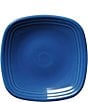 Color:Lapis - Image 1 - Square Ceramic Luncheon Plate