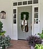 Fig & Dove 18#double; Square Boxwood Wreath - Image 5