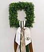 Fig & Dove 18#double; Square Boxwood Wreath - Image 6