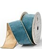 Fig & Dove 2.5#double; Velvet Decorative Ribbon - Image 1