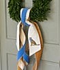 Fig & Dove Cheetah Embroidered Wreath Sash - Image 4