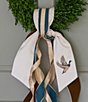 Fig & Dove Mallard Embroidered Wreath Sash - Image 4