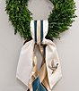 Fig & Dove Mallard Embroidered Wreath Sash - Image 1
