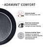 Color:Silver - Image 3 - Adamant Comfort Non-Stick Fry Pan, 11#double;