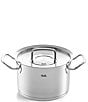 Color:Silver - Image 1 - Original-Profi Collection Stainless Steel 4.2-qt. Stock Pot with Lid